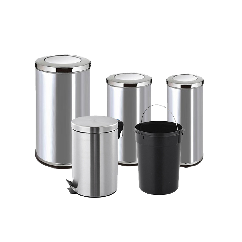Thùng rác inox có nắp đậy