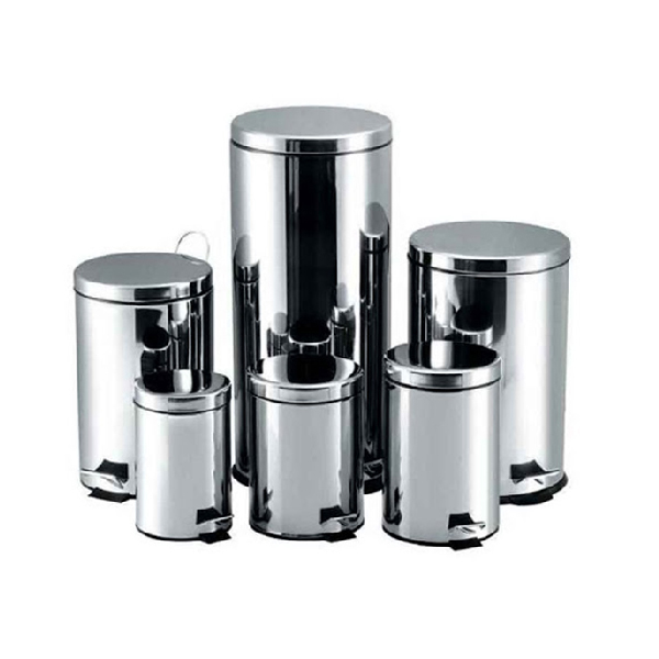 Thùng rác inox có nắp đậy