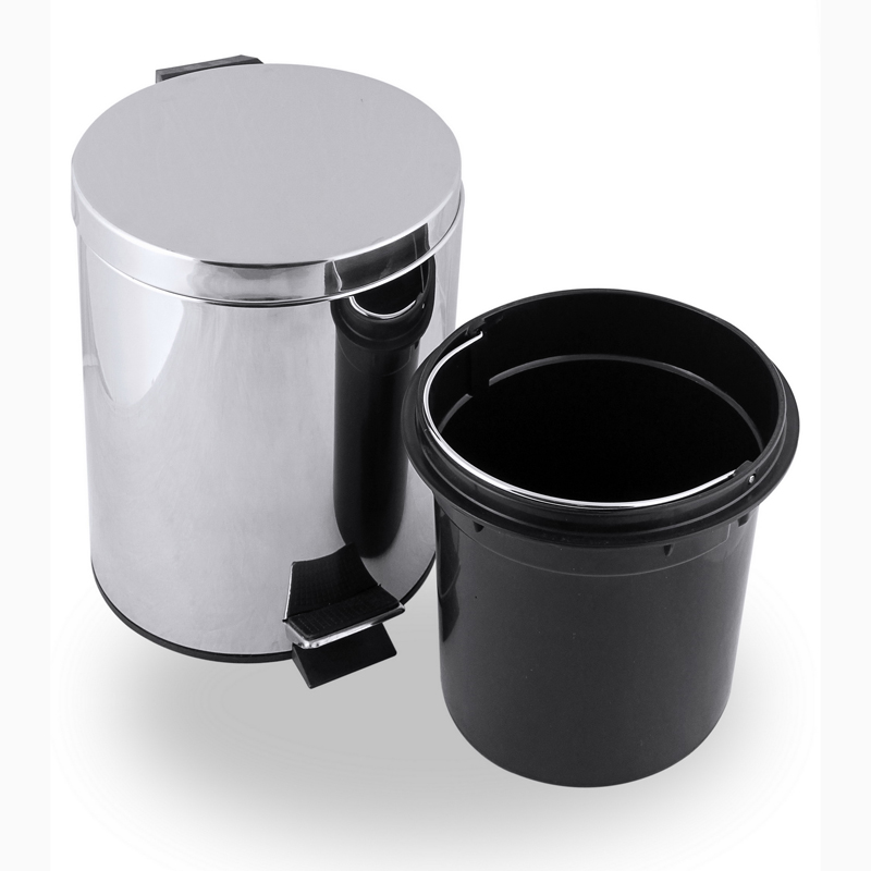 Thùng rác inox đạp chân 7 lít