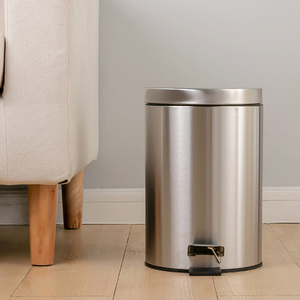 Thùng rác inox đạp chân 7 lít