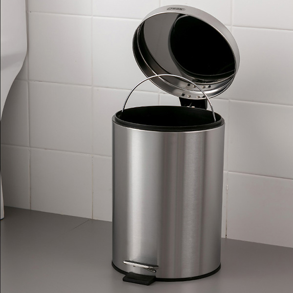 Thùng rác inox đạp chân 7 lít