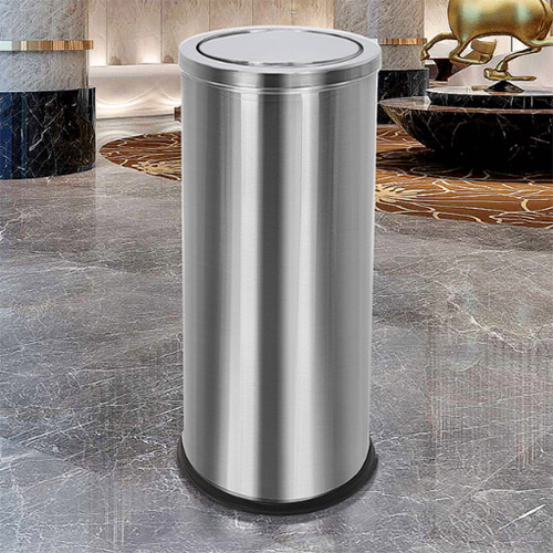 Thùng rác inox nắp lật