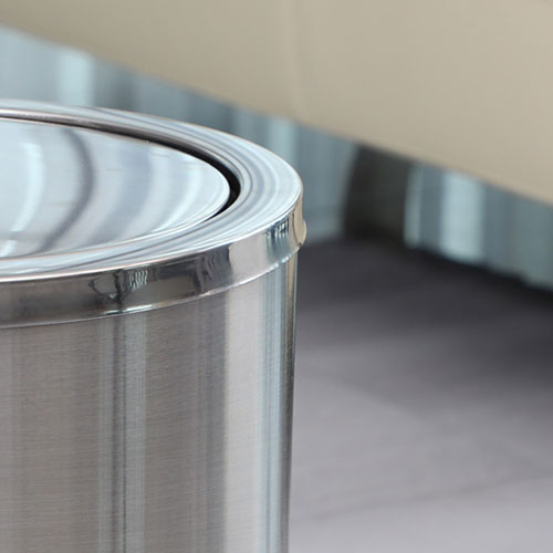 Thùng rác inox nắp lật