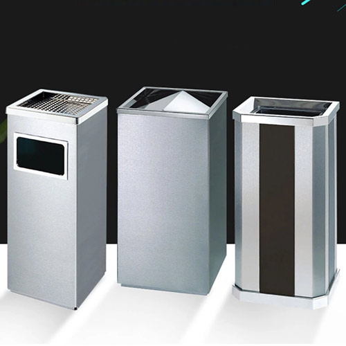 Thùng rác inox chữ nhật đẹp