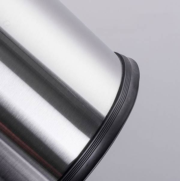 Thùng rác inox tròn 2 lớp không nắp