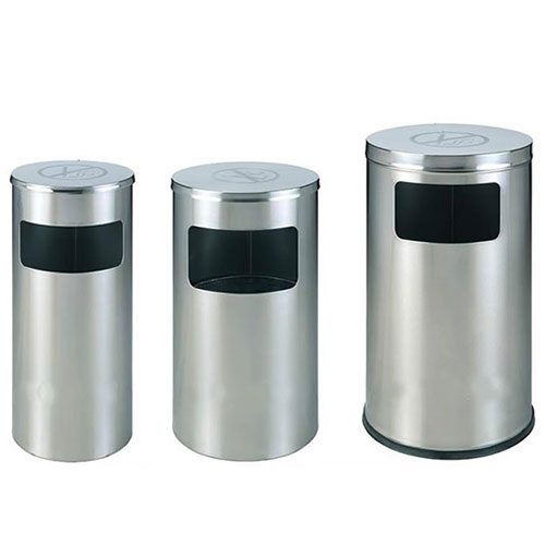 Thùng rác inox cấm hút thuốc