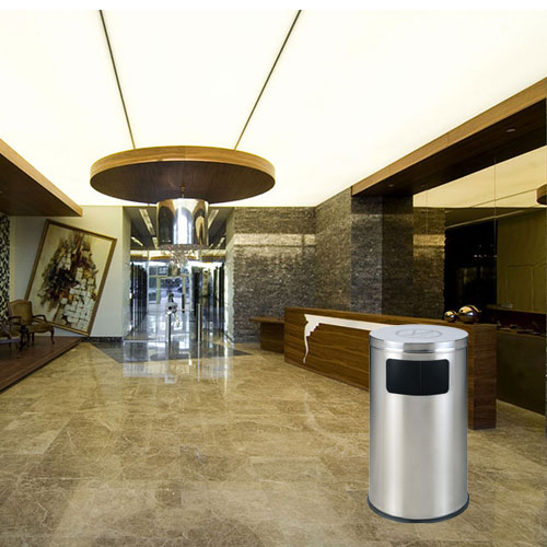 Thùng rác inox cấm hút thuốc