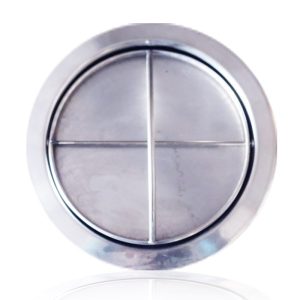 Thùng rác inox tròn nắp lật