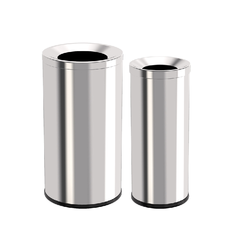 Thùng rác inox tròn giá rẻ