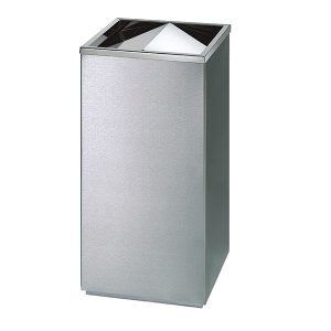 Thùng rác inox vuông