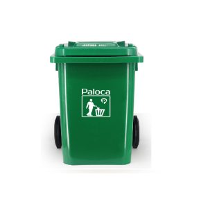 Thùng rác nhựa 80L màu xanh lá