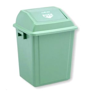 Thùng rác nhựa nắp bập bênh