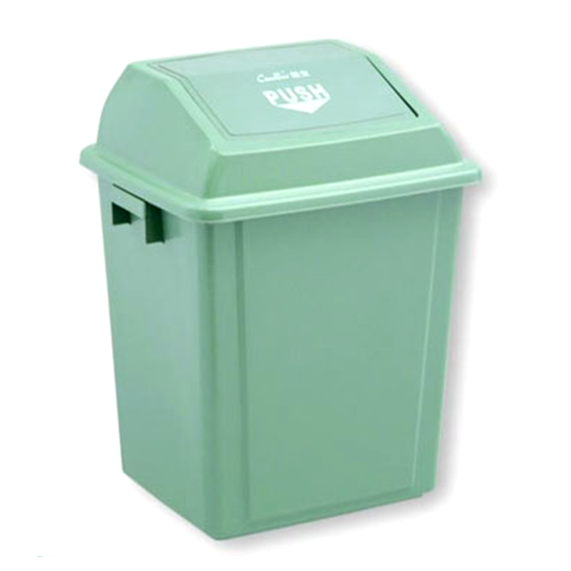 Thùng rác nhựa nắp bập bênh