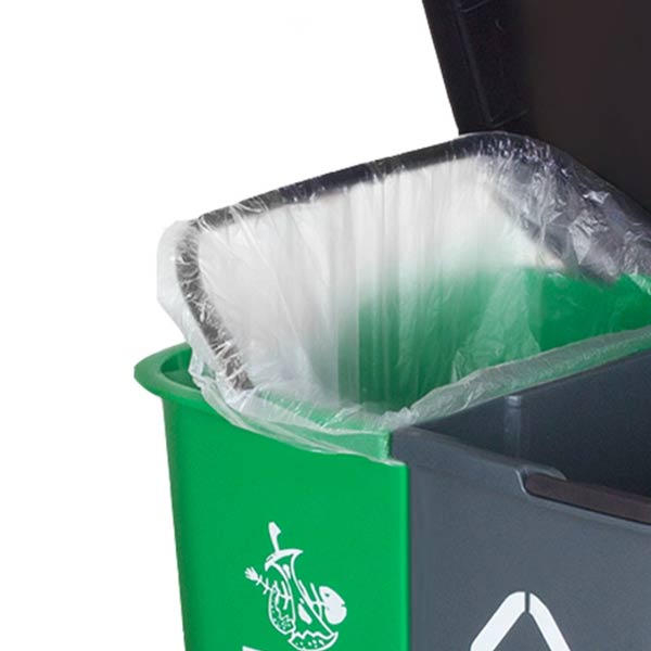Thùng rác nhựa 2 ngăn, thùng rác 2 ngăn 60 lít, 40 lít