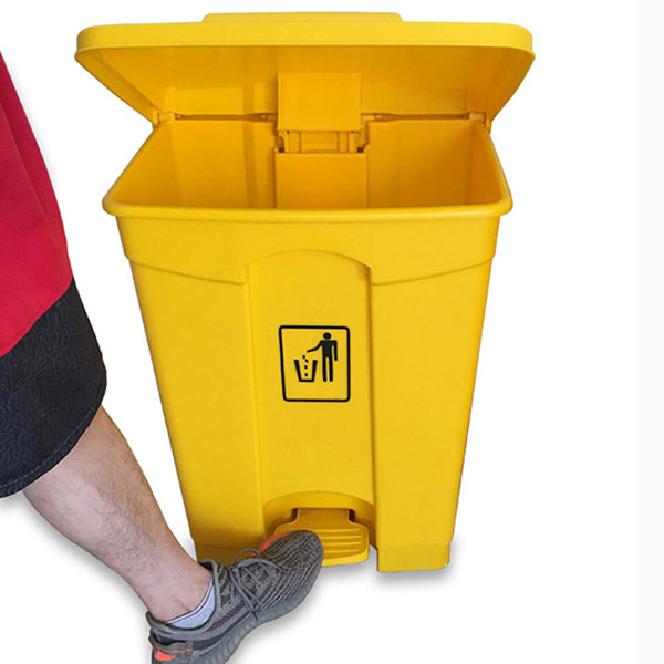 Thùng rác nhựa đạp chân 68L