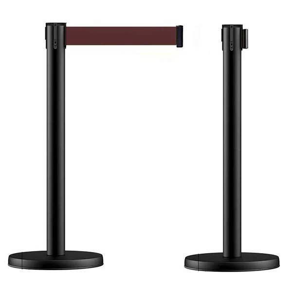 Trụ chắn sự kiện dây màu nâu