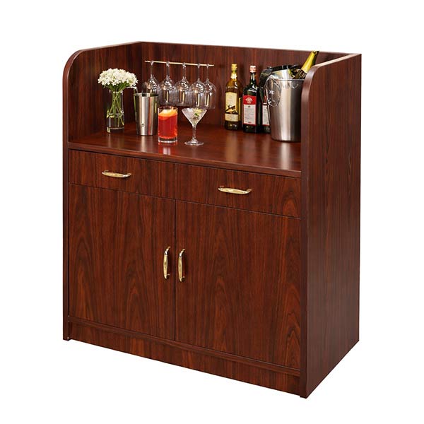 Tủ phục vụ quầy bar bằng gỗ cao cấp – Hàng sẵn tại kho