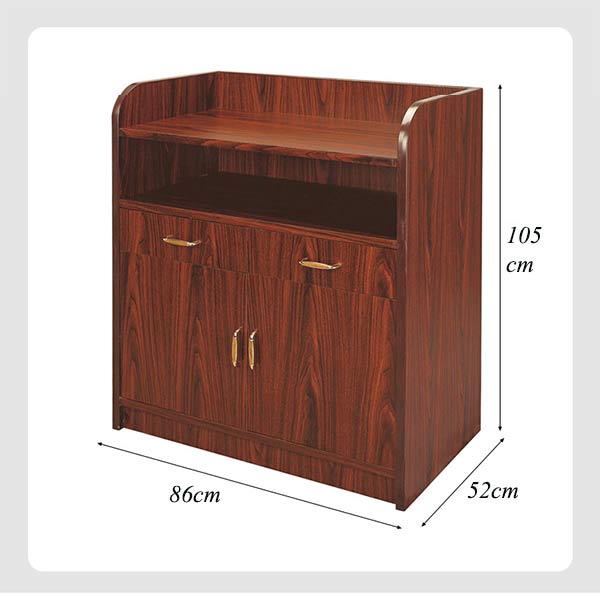 Tủ phục vụ quầy bar bằng gỗ cao cấp – Hàng sẵn tại kho