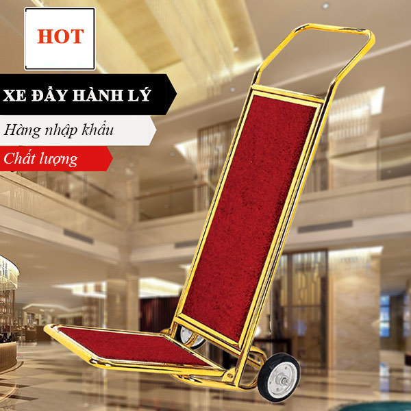 Xe đẩy hành lý xếp gọn