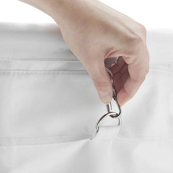 Xe đẩy đồ vải inox tròn