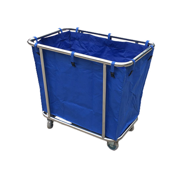 Xe gom đồ giặt là bằng inox