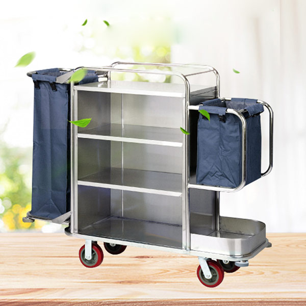 Xe đẩy dọn phòng khách sạn – xe trolley làm buồng