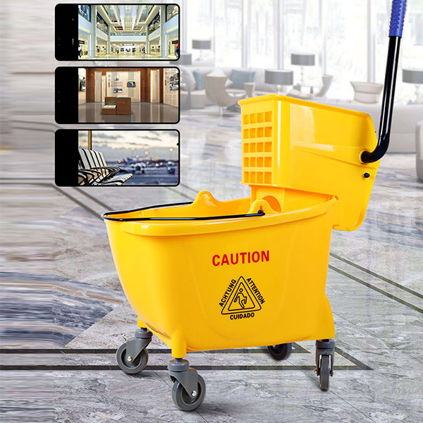 Xe vắt móp 36l – Xe lau nhà 36 lít