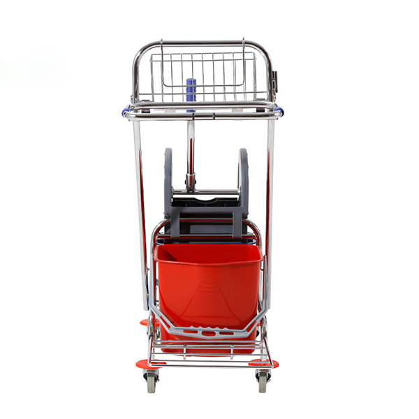 Xe vắt móp 34l inox – xe lau sàn 34 lít